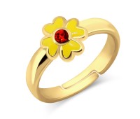 Kids Rings Adorable Flower Shaped CDR-05-GP